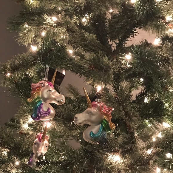 🦄NWT🦄 Sparkling Unicorn Christmas Ornament 🦄 - Picture 4 of 4